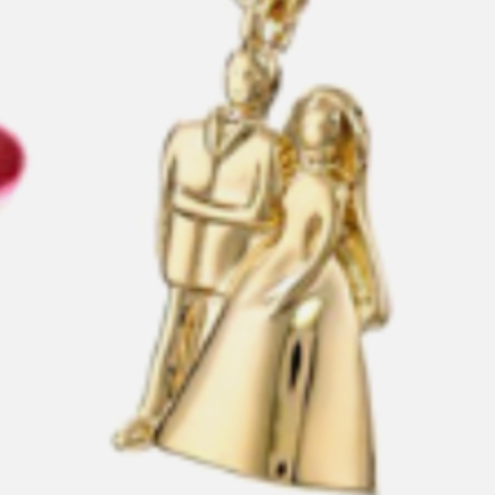 Kate Spade Gold Wedding Couple - ULTRA RARE